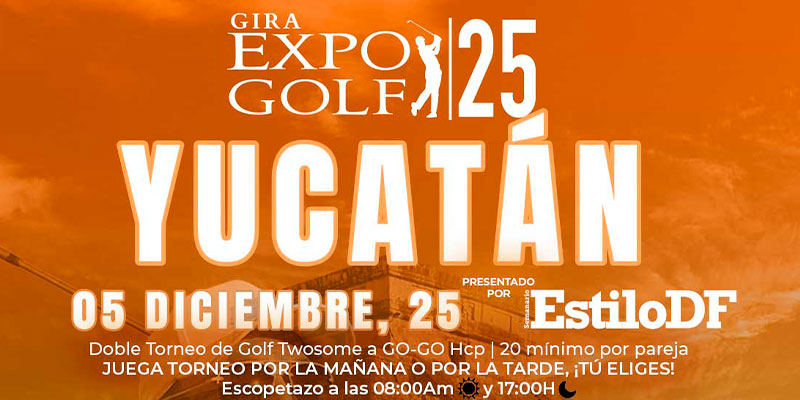 torneo de golf en Mérida
